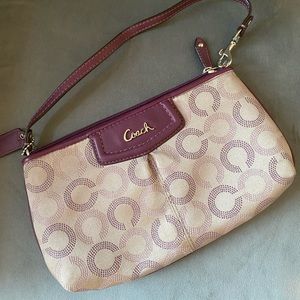 Large Coach Wristlet